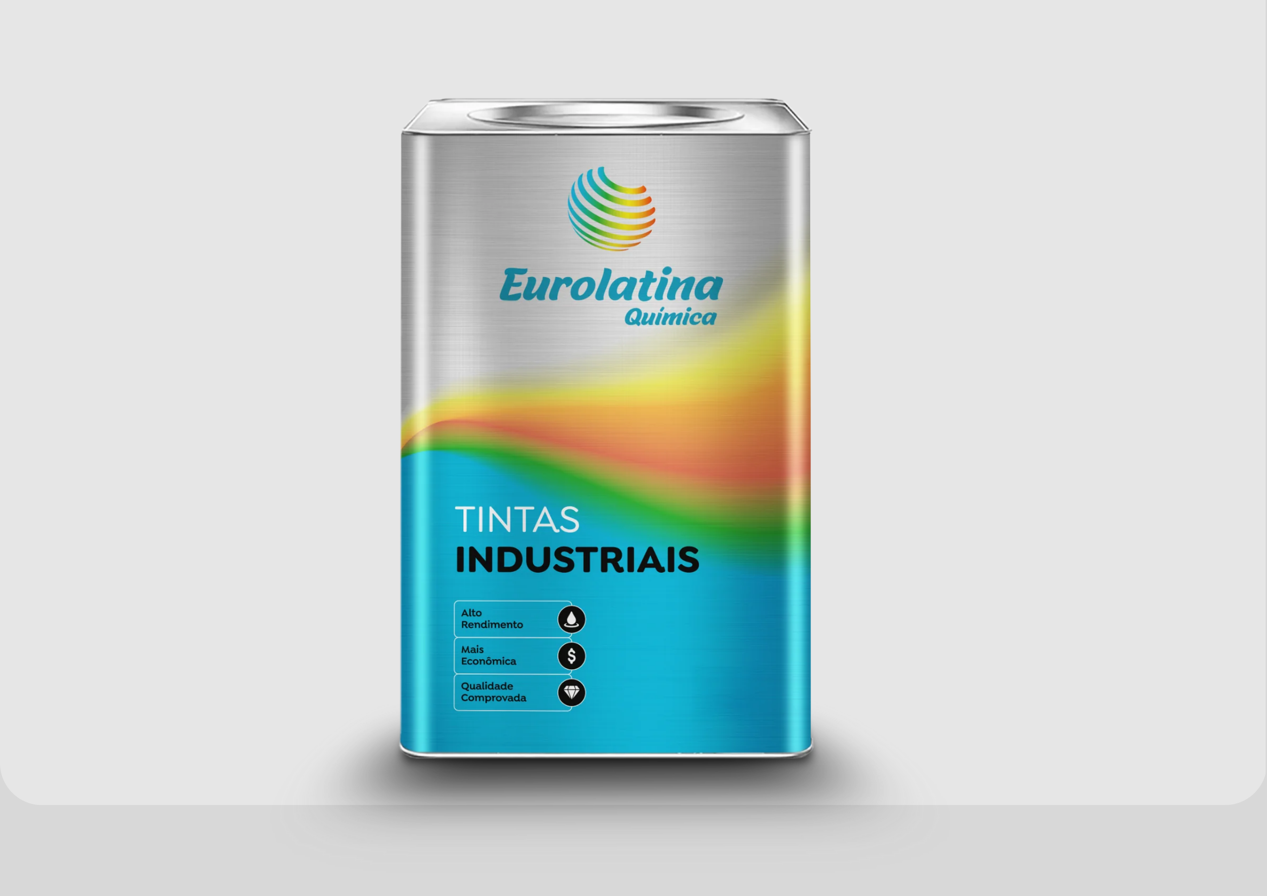 Tinta Silicato Premium Light Grey RAL 7035