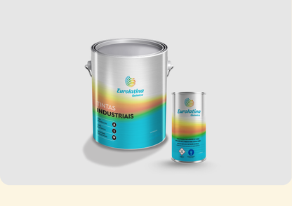 Tinta Poliuretano Acrílico Cream RAL 9001 Alta Retenção Brilho Eurolatina