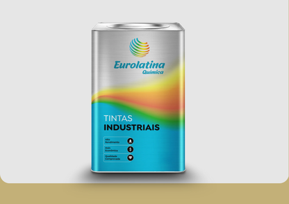 Esmalte Sintético Beige RAL 1001 Proteção Metal para Acabamento- Eurolatina
