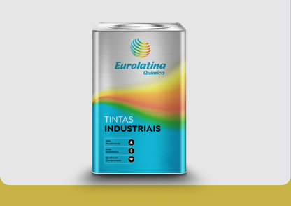 Embalagem Esmalte Sintético Premium Lemon Yellow RAL 1012- Eurolatina Tintas