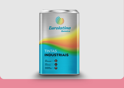 Esmalte Sintético Premium Light Pink RAL 3015 Alta Cobertura Metal Eurolatina