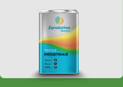 Esmalte Sintético May Green RAL 6017 Proteção Metal para Acabamento- Eurolatina