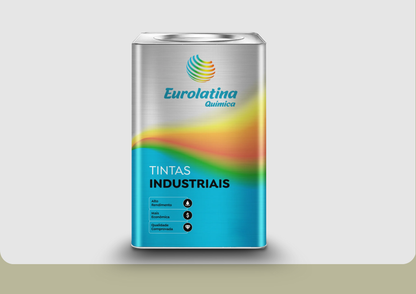 Esmalte Sintético Premium Pebble Grey RAL 7032 Alta Cobertura Metal Eurolatina